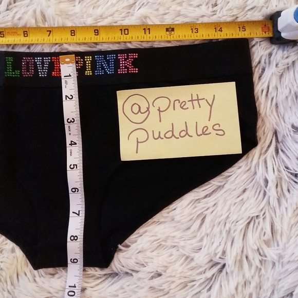 🌈 38B & XL LIMITED EDITION PINK 4pc BLING Bra, 2 Hipsters, and 1 Shortie Set 🌈 - Picture 13 of 16